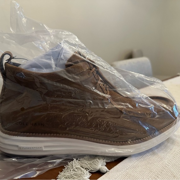 Cole Haan - OG Moc Toe Chukka, Brown Suede Water Resistant, Size12M - Picture 5 of 5